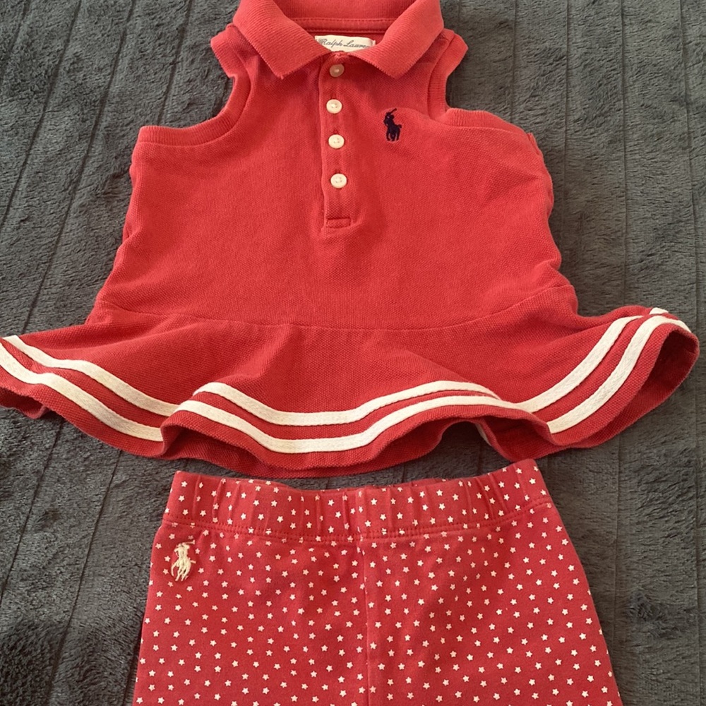 “Bundle” Ralph Lauren, Carter’s Matching Set and Cute Backless Hulter Dress - Picture 5 of 16